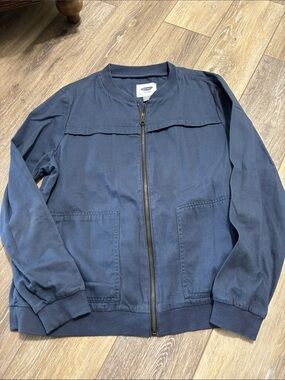 Old Navy Dark Navy Bomber Jacket